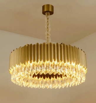 Đèn chùm pha lê nhập khẩu trang trí nội thất độc đáo DC 110