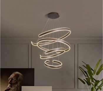 Đèn LED vòng hiện đại trang trí nội thất DL 032