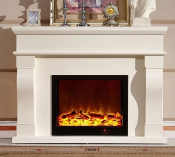 lò sưởi giả trang trí nội thất phòng khách LSHD 006
