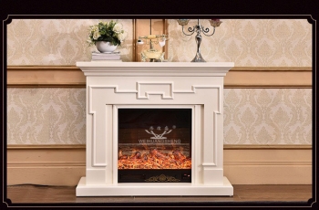 lò sưởi decor trang trí nội thất hiện đại LSHD 008