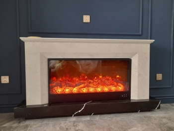 Lò Sưởi 3D Trang Trí Nội Thất Phòng Khách KT: 100x50cm
