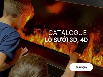 Catalogue Lò Sưởi 3D, Lò Sưởi 4D Update Mới Nhất 2025